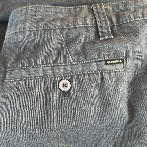Men’s cotton shorts, dark blue. - Picture 4 of 4